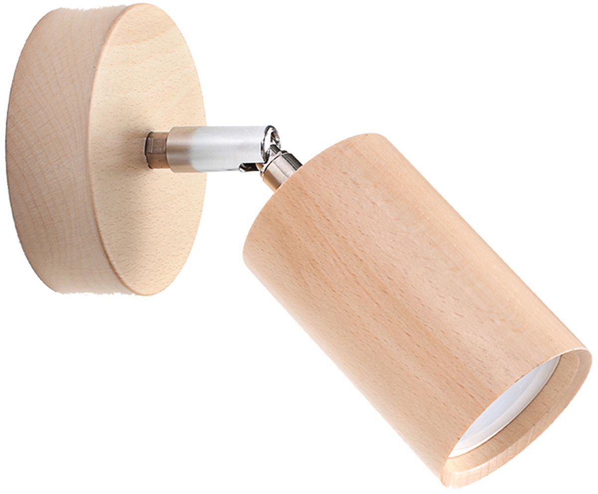 Sollux Lighting Berge lampada da parete 1x40 W cromo-marrone SL.0701