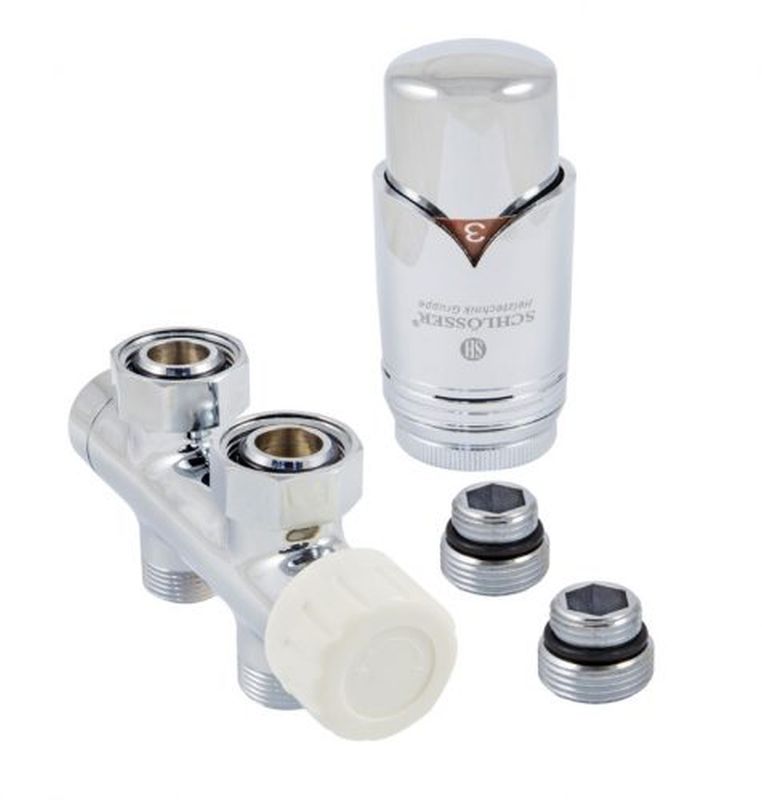 Schlosser set di allaccio bianco 602100031