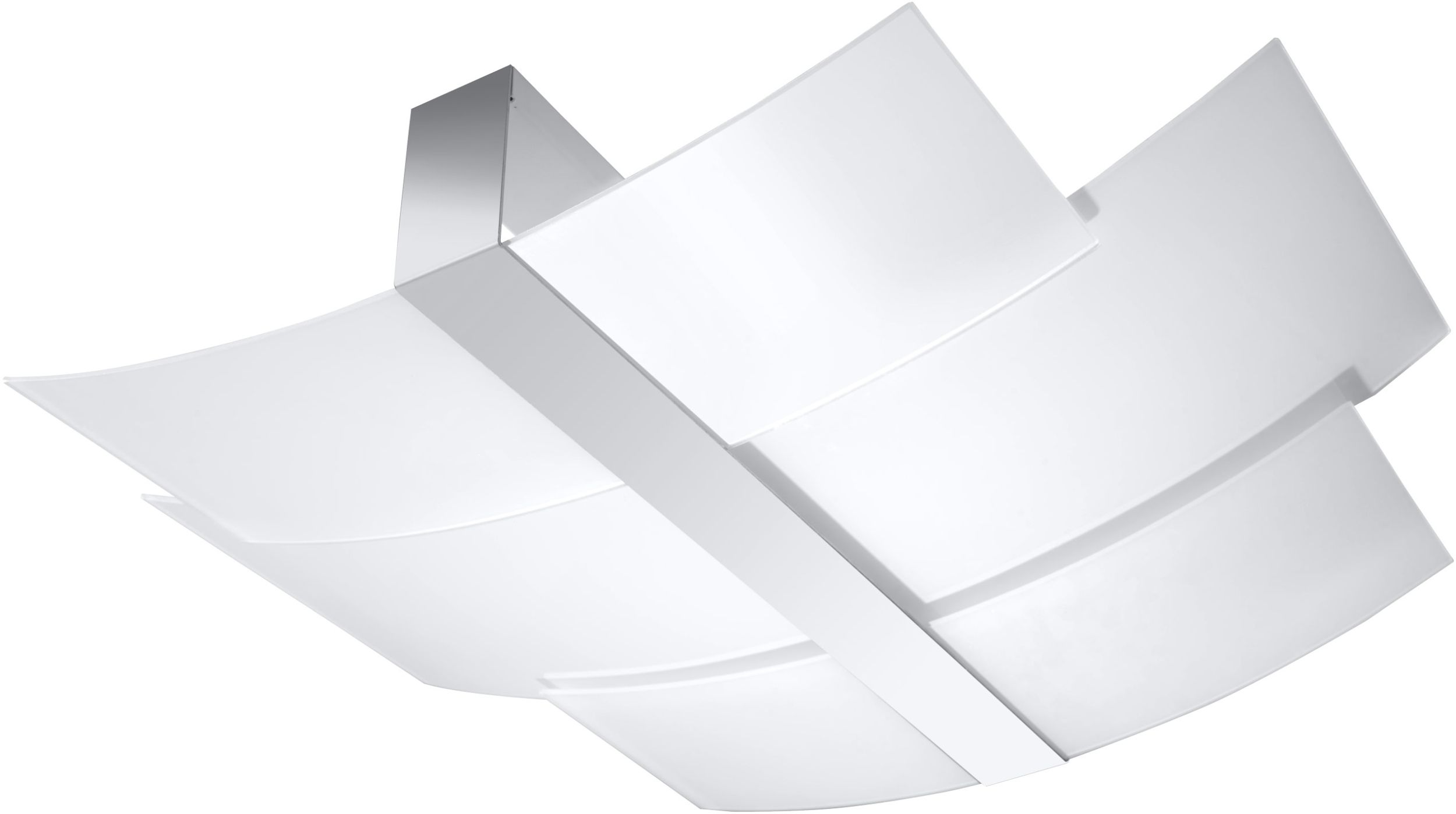 Sollux Lighting Celia lampada da soffitto 3x40 W bianco-cromo SL.0351