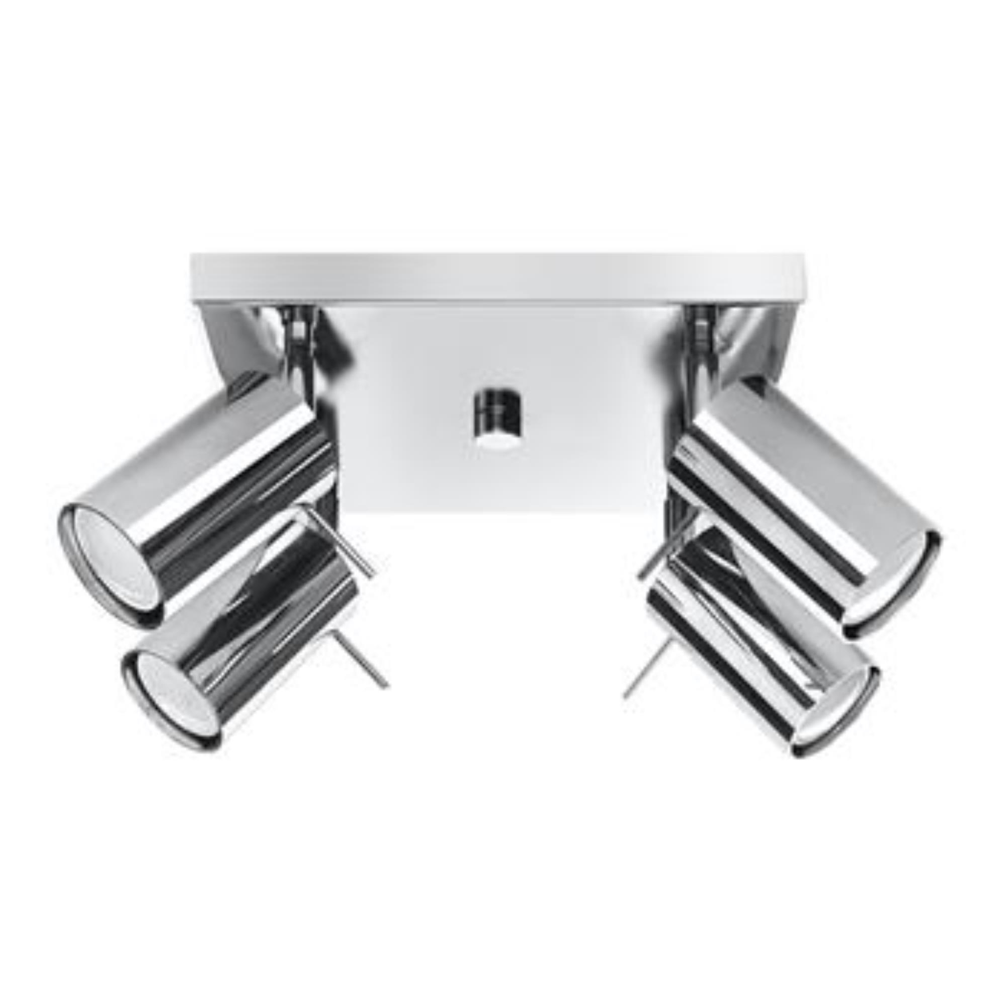Sollux Lighting Ring lampada da soffitto 4x40 W cromo SL.0730