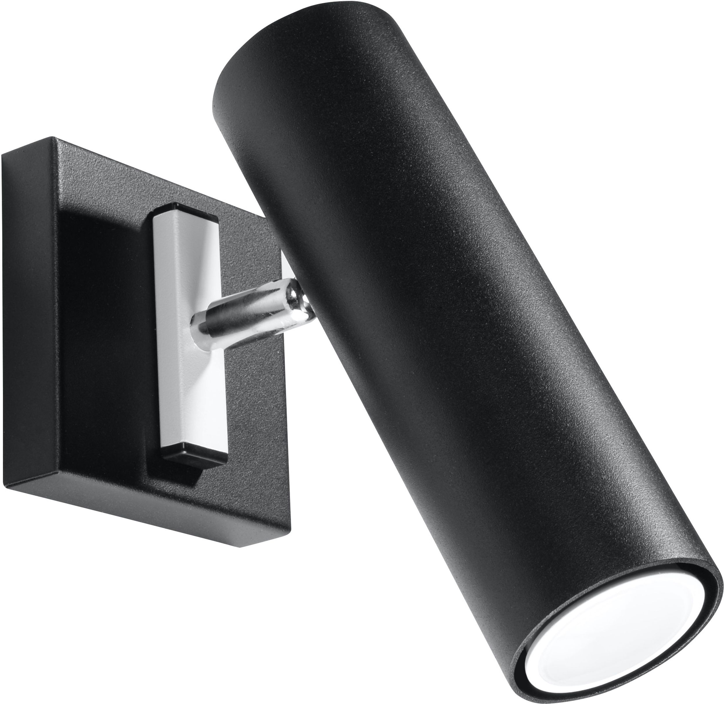 Sollux Lighting Direzione lampada da parete 1x6 W nero SL.0498