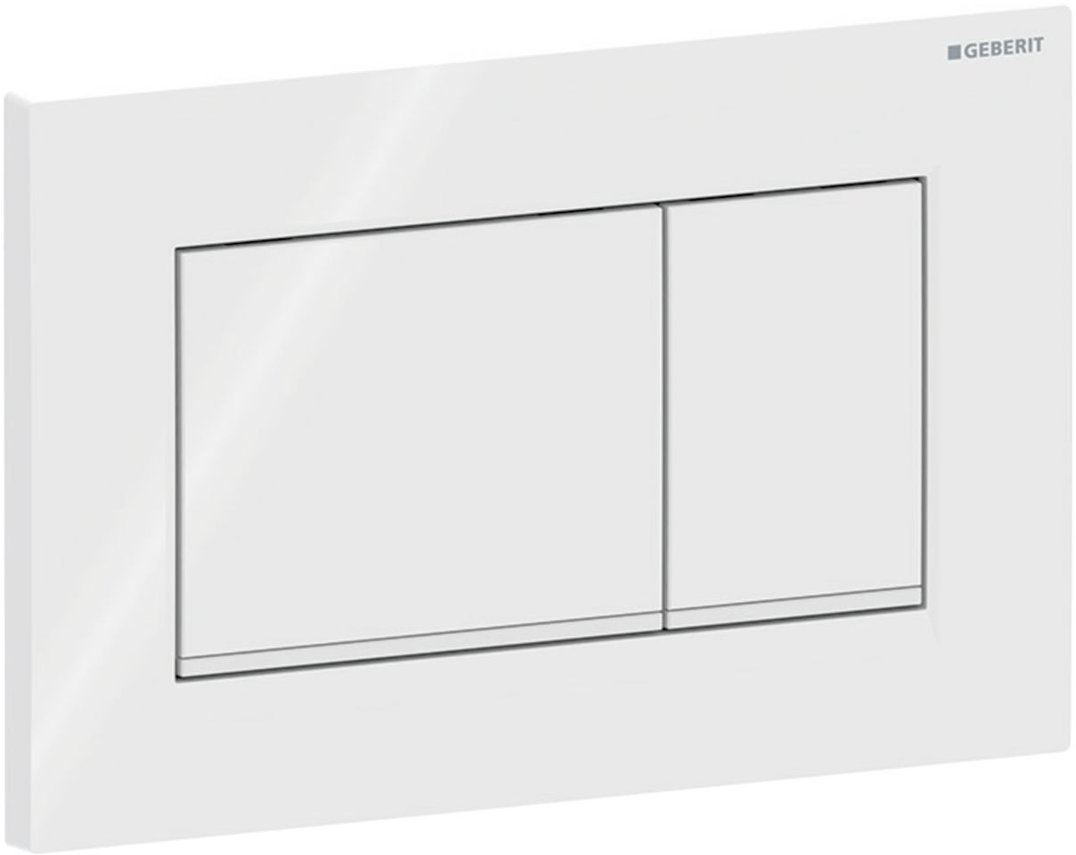 Geberit Sigma20 placca di comando per WC bianco 115.883.01.1