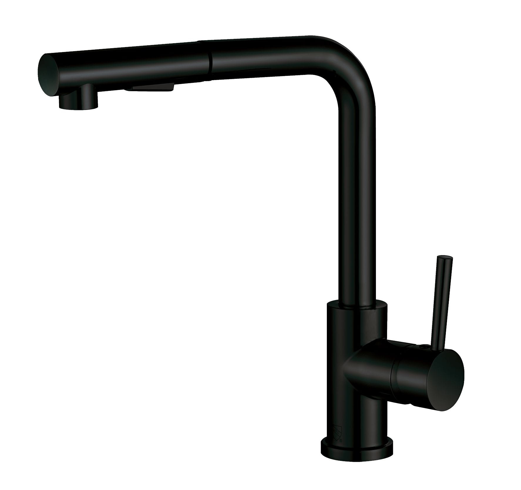 Berg Porta WW rubinetto da cucina verticale nero 130231PH