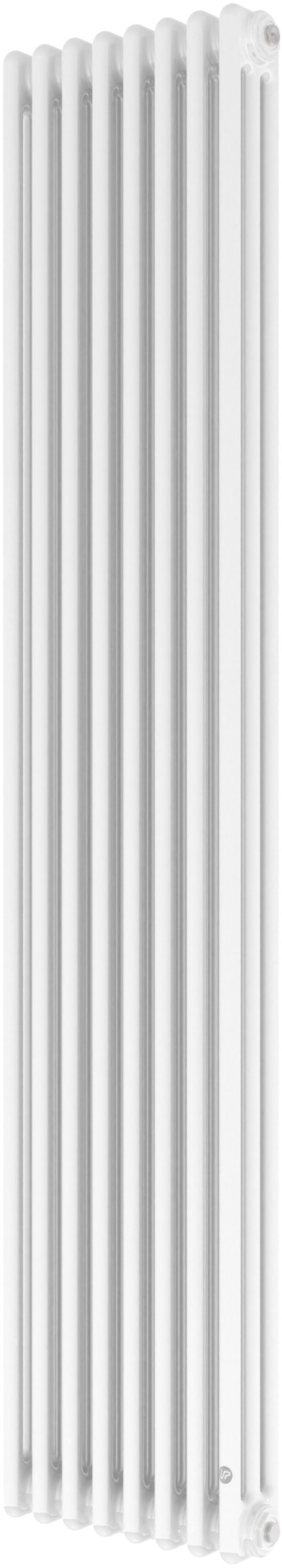 Instal Projekt Tubus 3 radiatore per ambienti 180.2x38 cm podłączenie inferiore bianco TUB3-180/08D50