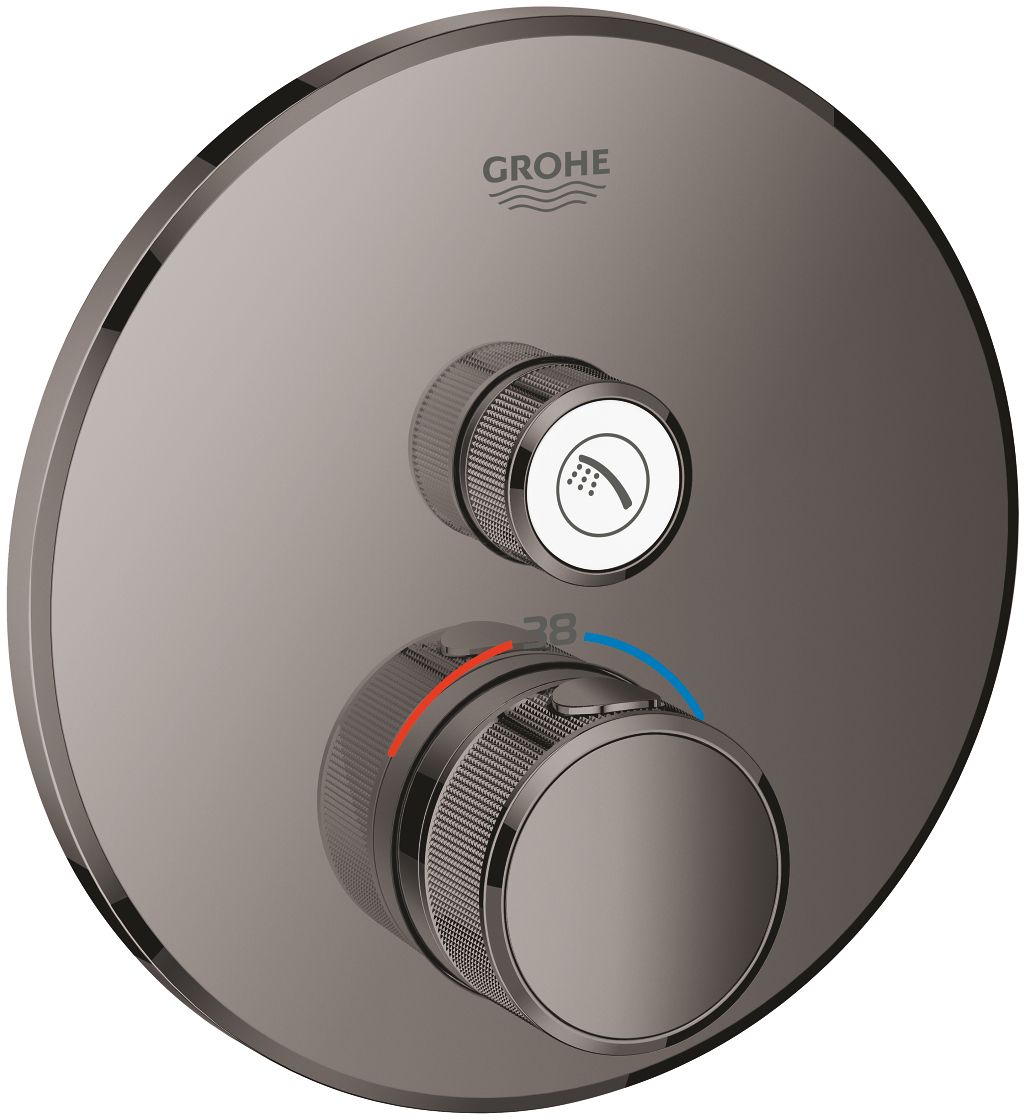 Grohe Grohtherm SmartControl rubinetto per doccia da incasso con termostato Hard Graphite 29118A00