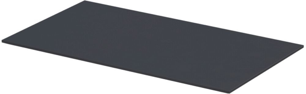Oristo Uni piano sopra armadietto 79.6x45.9 cm nero OR00-BU-80-8