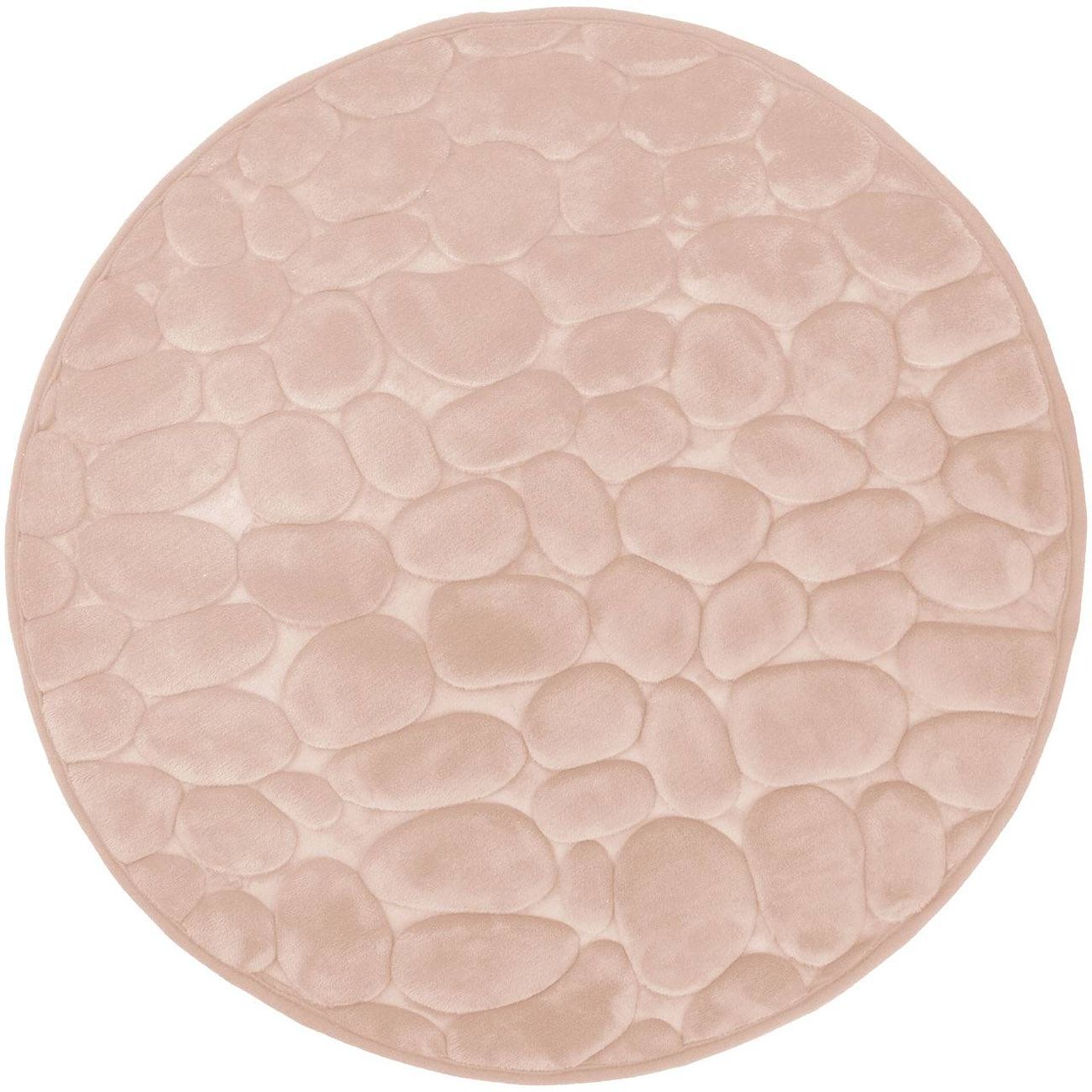 Duschy Bellarina tappetino da bagno 60x60 cm rotonda rosa 767-84