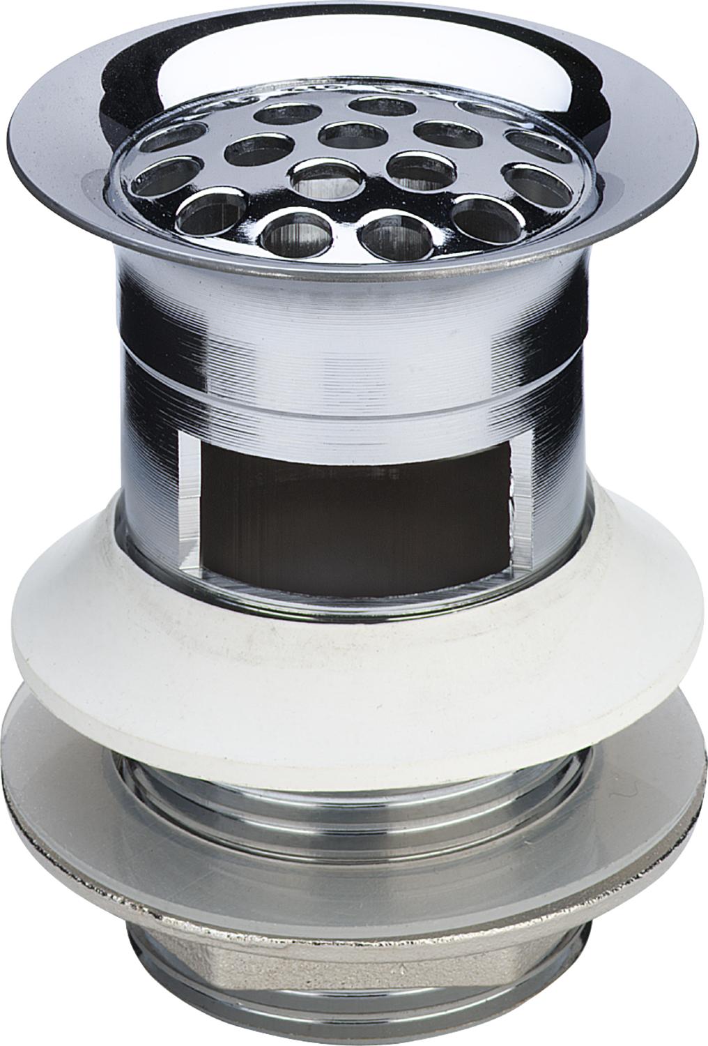 Viega tappo per lavabo cromo 116637
