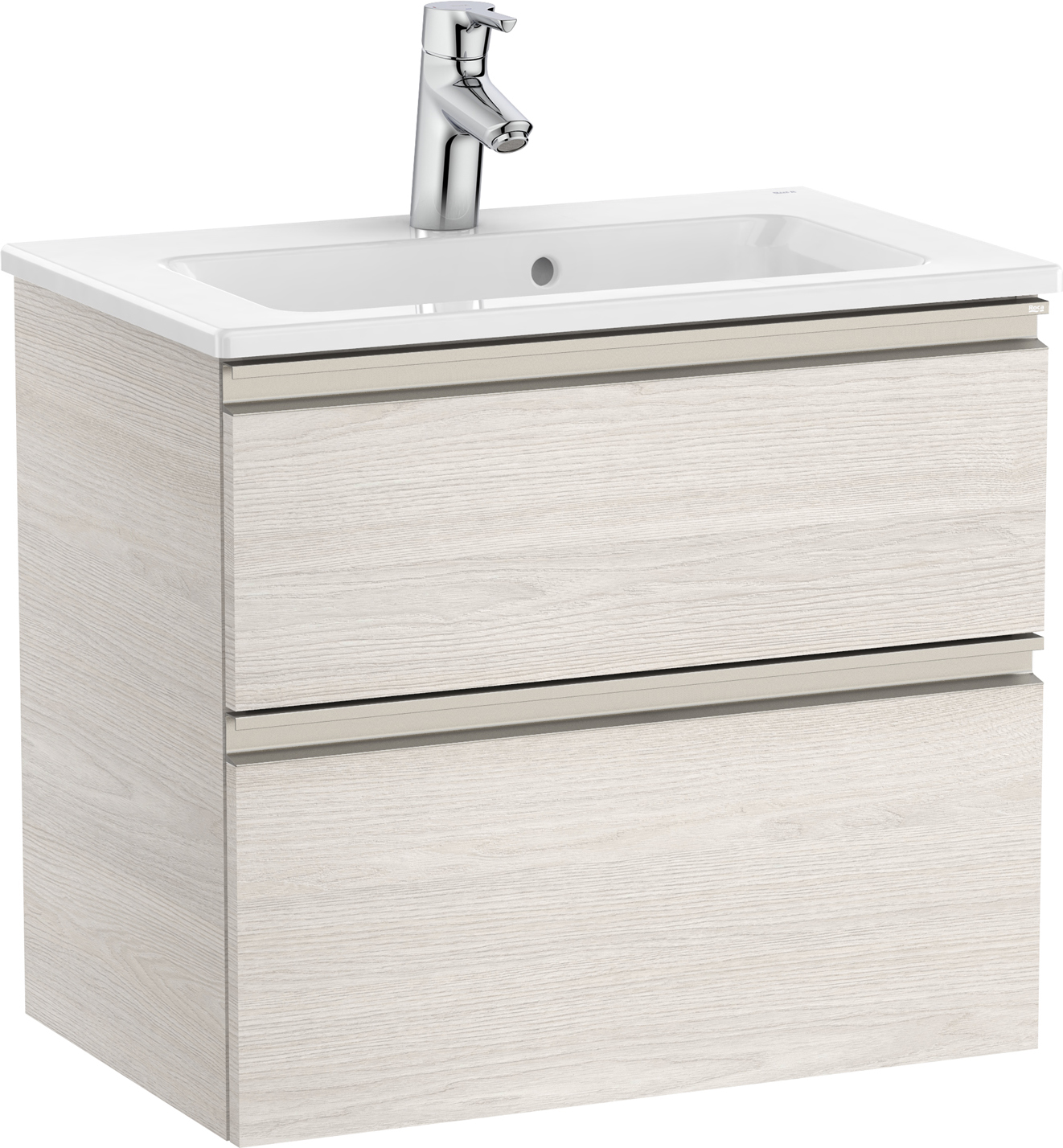 Roca Gap-N Compacto lavabo con armadietto 60.5 cm frassino A851495434