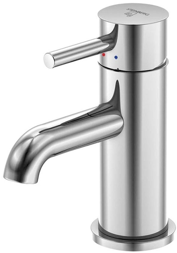 Steinberg 100 rubinetto per lavabo verticale cromo 1001050