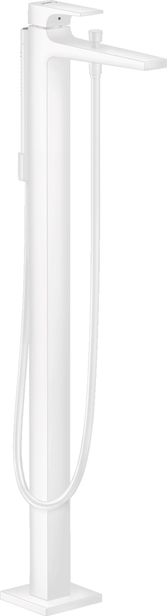 Hansgrohe Metropol rubinetto per vasca e doccia a terra bianco 32532700