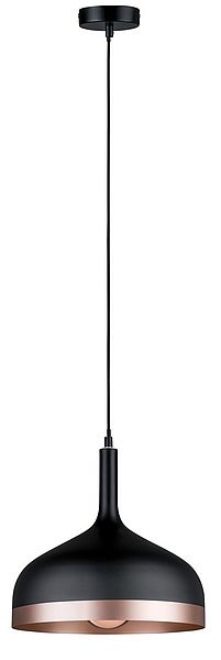 Paulmann Neordic lampada sospesa 1x20 W nero-rame 79629