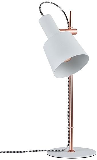 Paulmann Neordic lampada da scrivania 1x20 W bianco-rame 79658