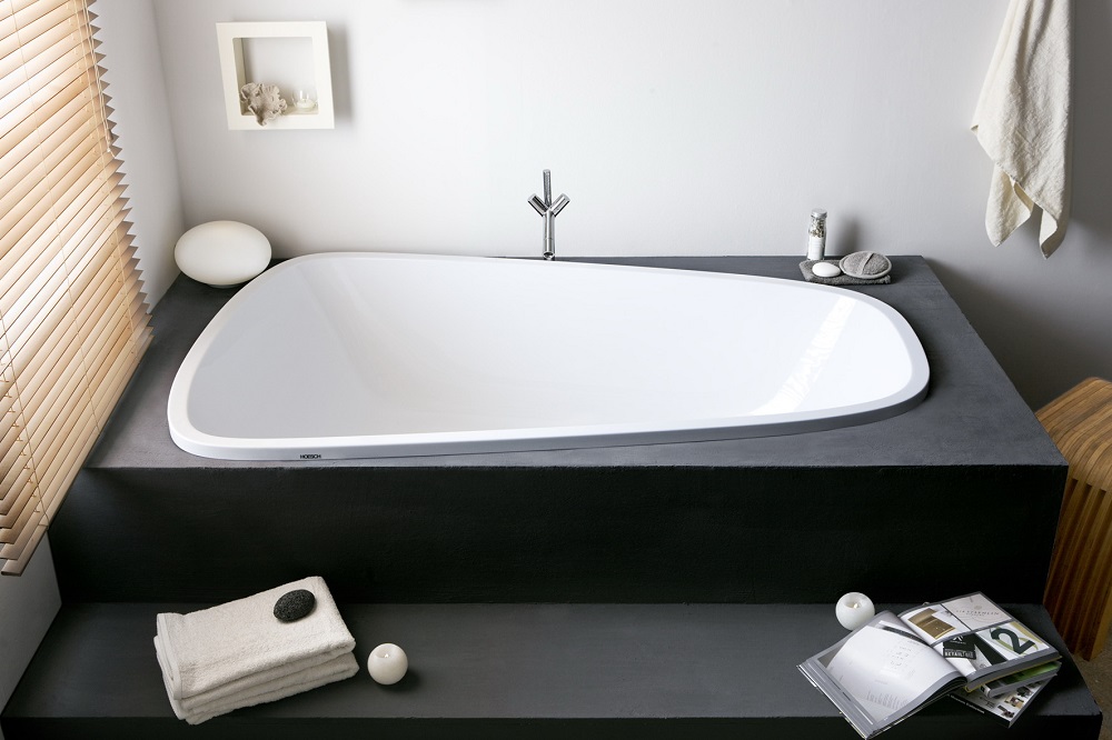 Hoesch SingleBath vasca da bagno ovale 180x114 cm ovale bianco 3688.010