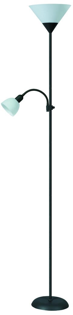 Rabalux Action lampada da terra 2x100 W bianco-nero 4062