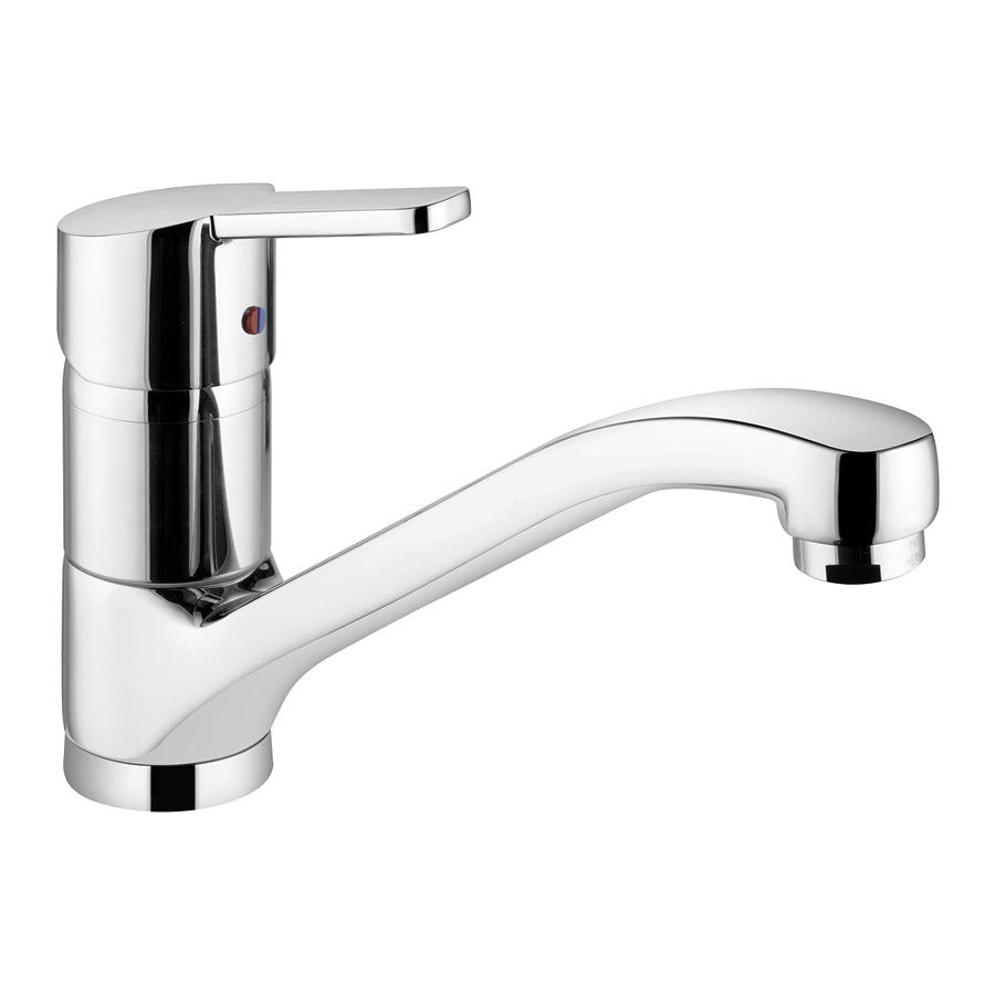 Kludi Logo Neo rubinetto da cucina verticale cromo 379190575