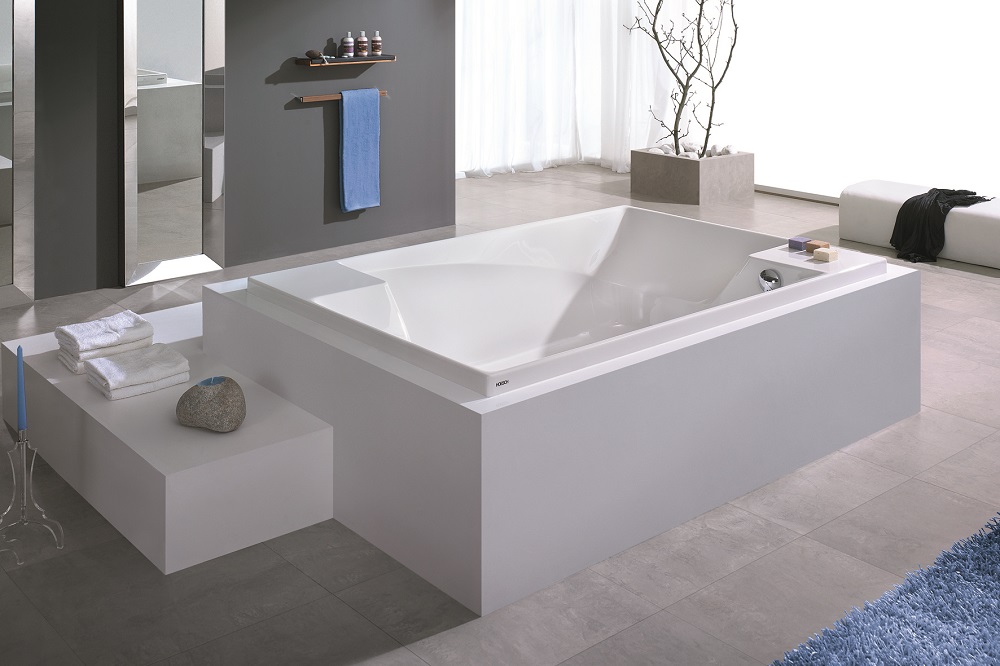 Hoesch Santee vasca da bagno rettangolare 190x120 cm bianco 6652.010