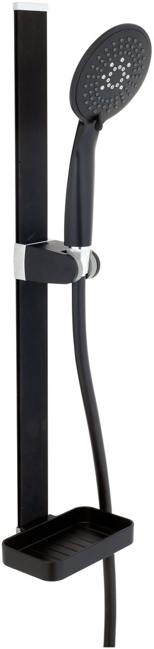 Duschy Quick set doccia a parete nero 232-20