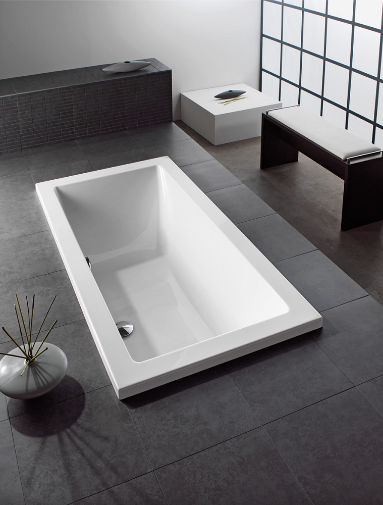 Hoesch Scelta vasca da bagno rettangolare 180x80 cm bianco 3669.010