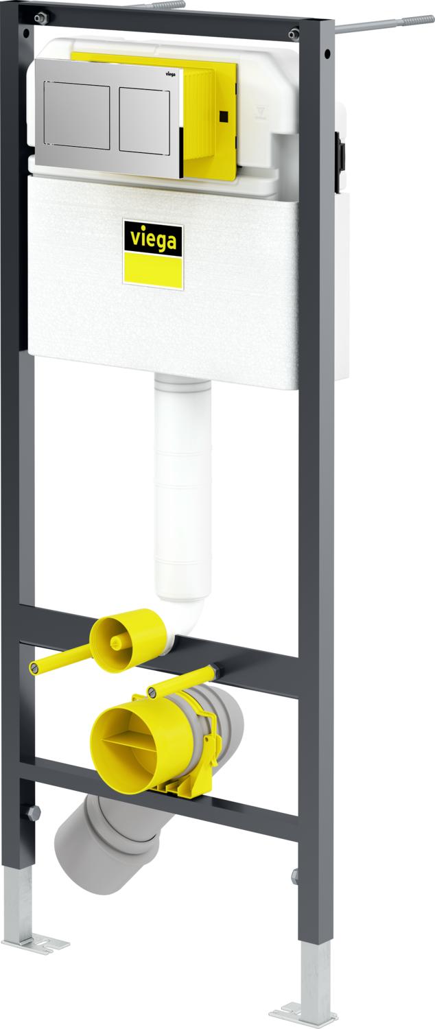 Viega Prevista Dry modulo di installazione per vaso sospeso 792596