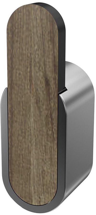 BISK Bergen portasciugamani cromo-legno 07062