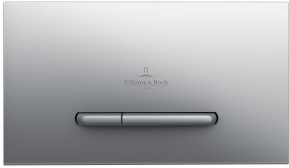 Villeroy & Boch ViConnect placca di comando per WC cromo opaco 92218069