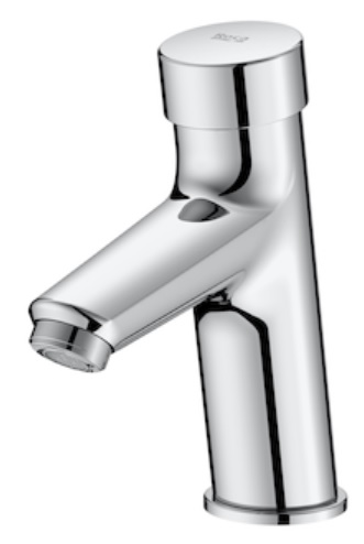 Roca Fluent rubinetto d'arresto per lavabo verticale a pressione cromo A5A4B24C00