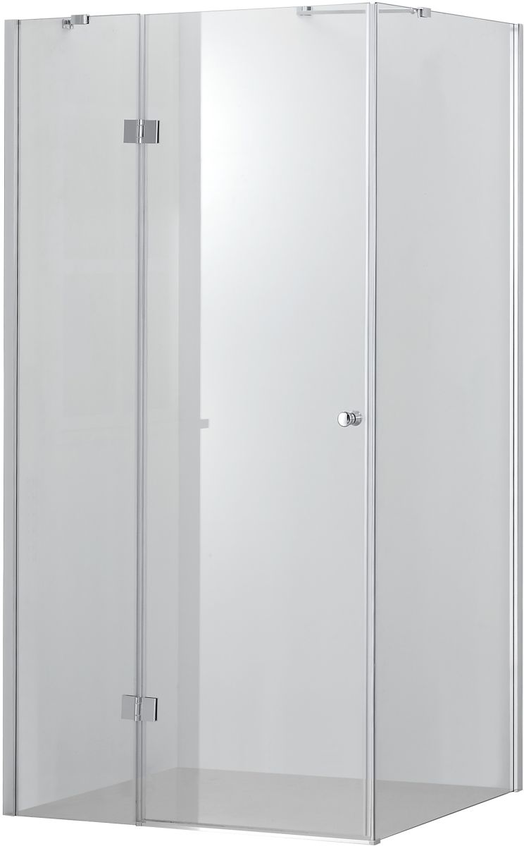 Hagser Gisa box doccia 100x90 cm rettangolare cromo lucida/vetro trasparente HGR40000020