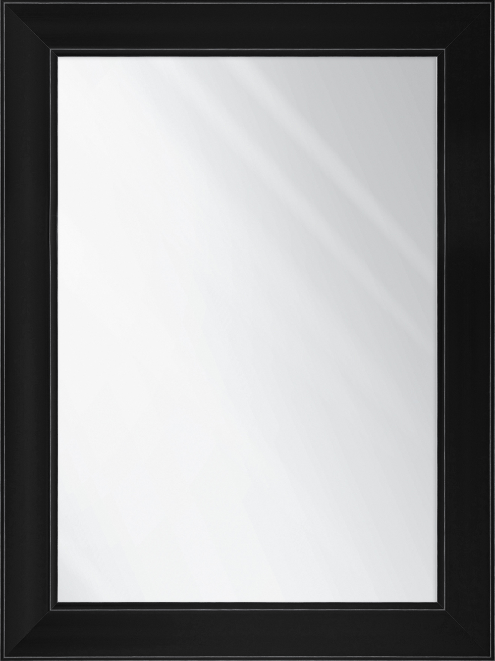 Ars Longa Provance specchio 83x83 cm quadrata nero PROVANCE7070-C