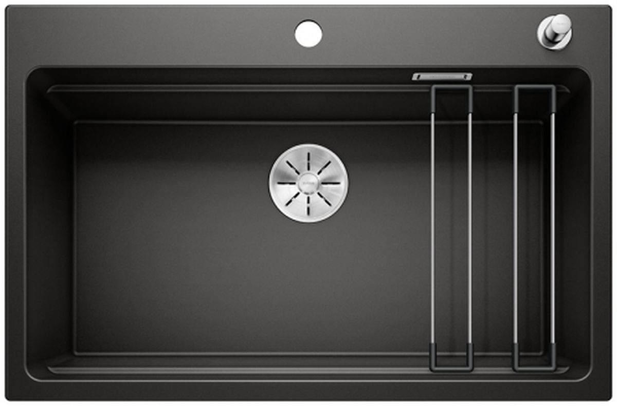 Blanco Etagon 8 lavello in granito 78x51 cm nero 525892
