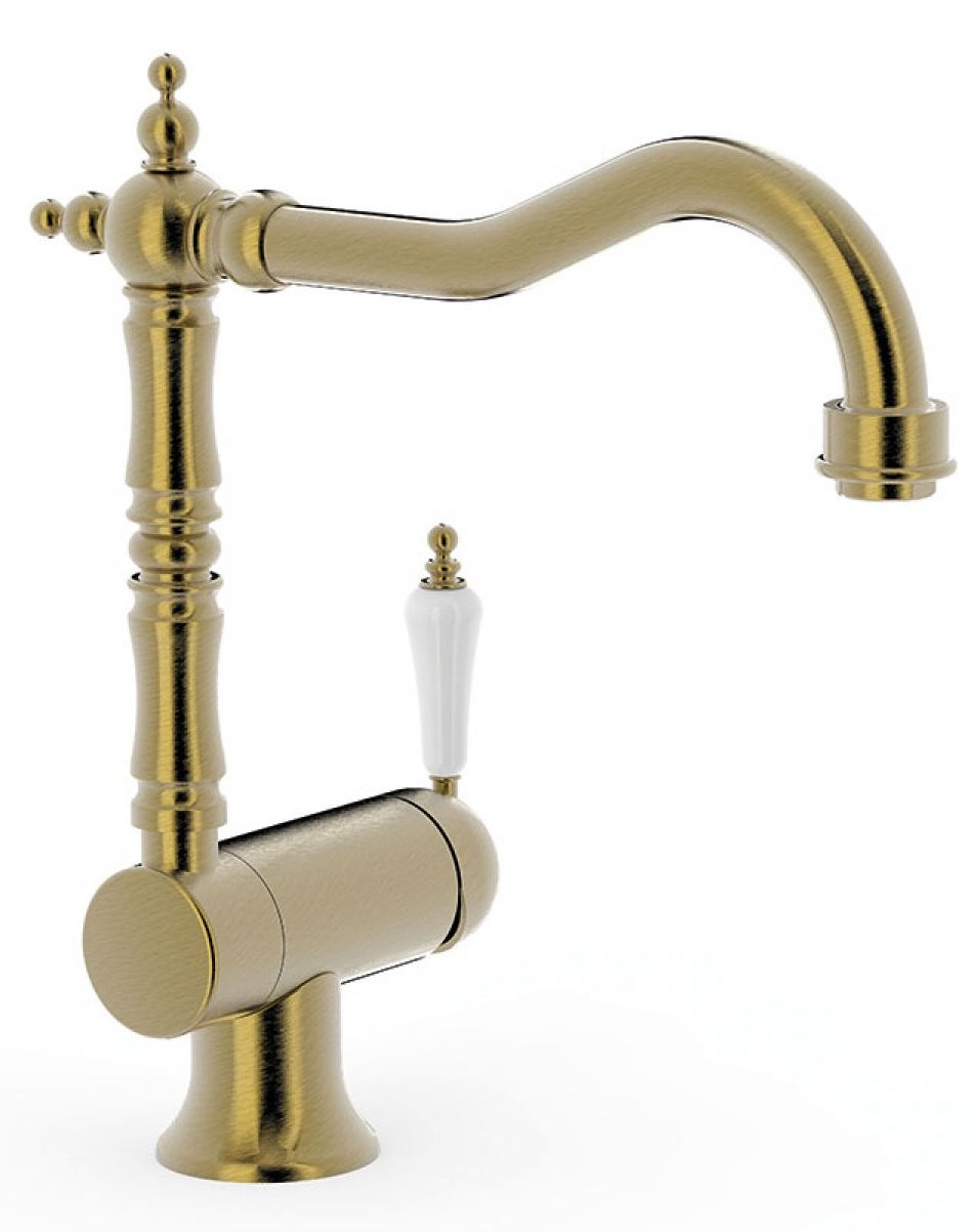 Tres Abatible rubinetto da cucina verticale ottone 242.334.01.LV