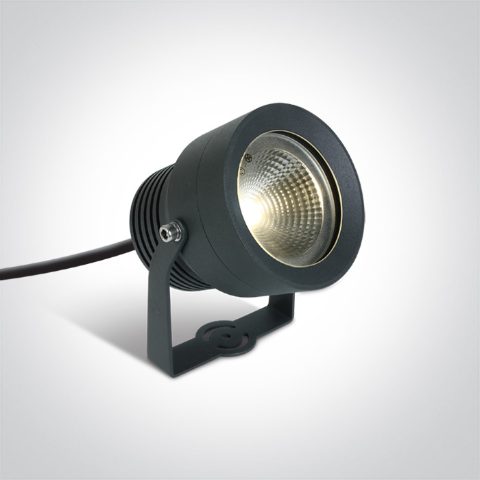 One Light Roisan lampada da terra da giardino 1x20 W grigio 7047/AN/W