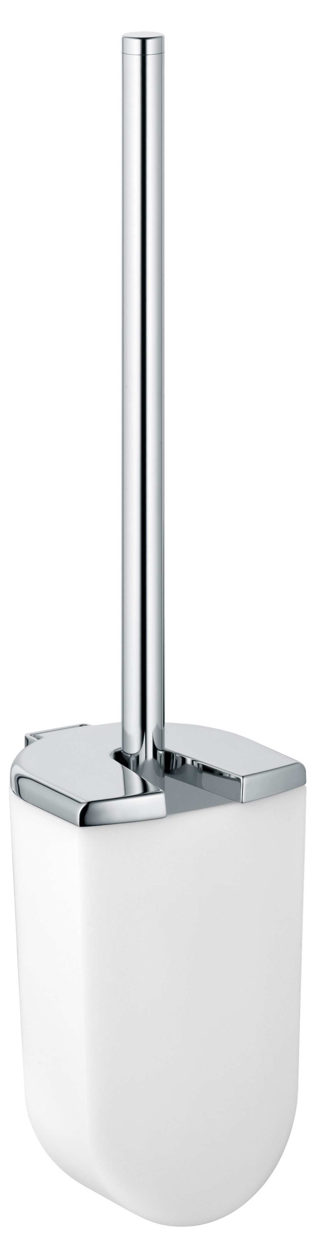 Keuco Elegance scopino wc avvitato bianco-cromo 11664010100