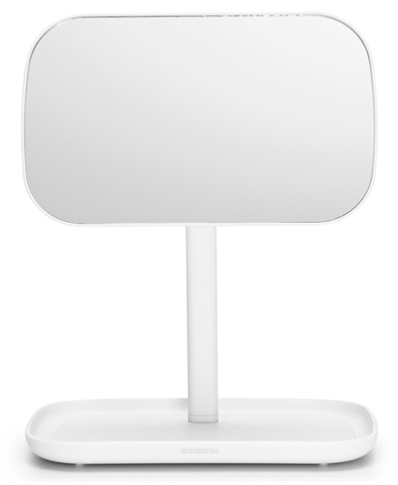 Brabantia ReNew specchietto per trucco 20x28.3 cm rettangolare bianco 280726