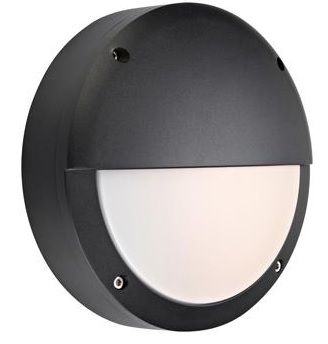 Markslöjd Hero lampada da parete per esterni 1x9 W bianco-nero 106519
