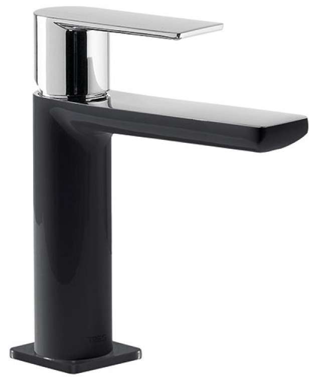 Tres Loft-Tres rubinetto per lavabo verticale cromo-nero 200.103.01.NE