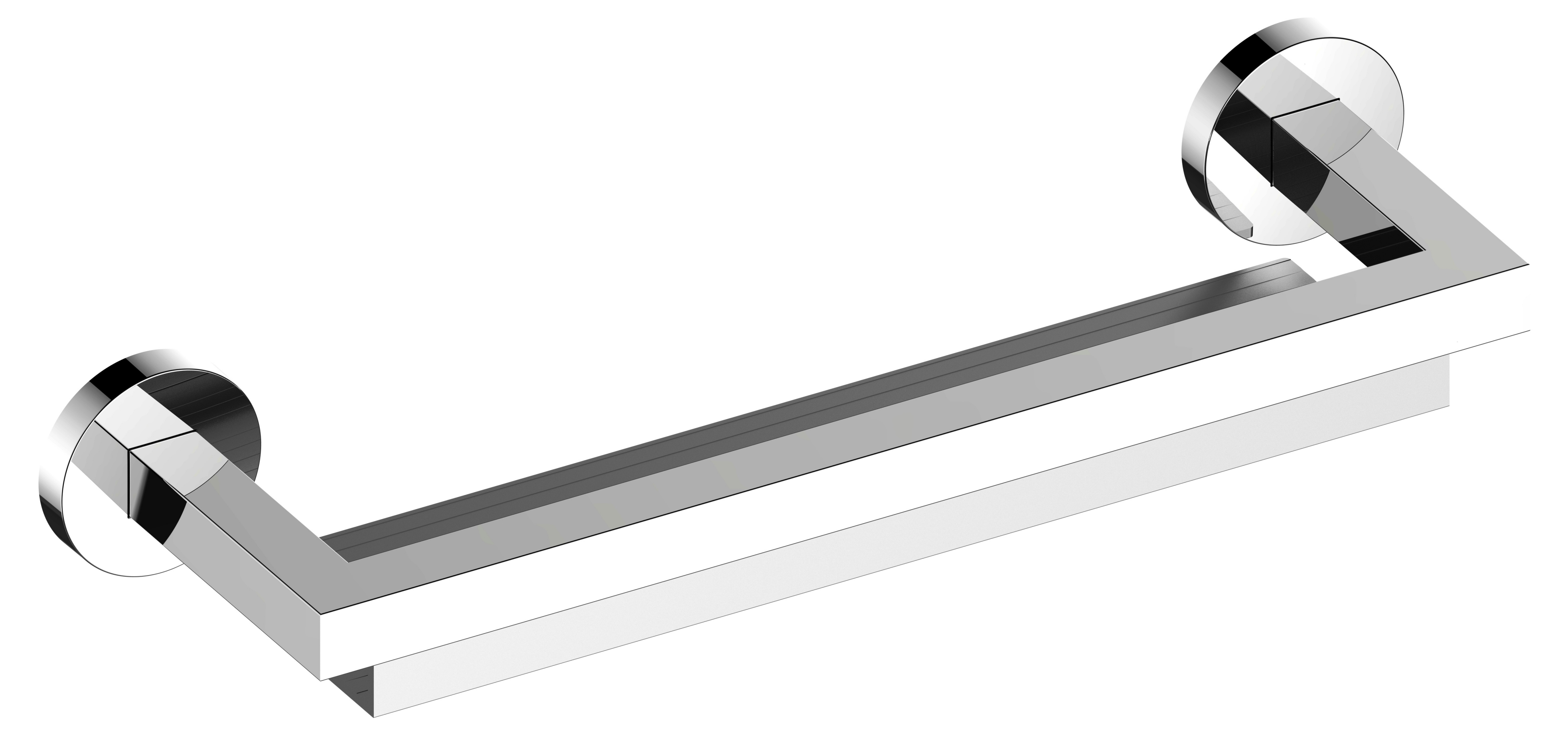 Keuco Edition 90 mensola doccia con tira acqua integrato 40 cm cromo 19059010000
