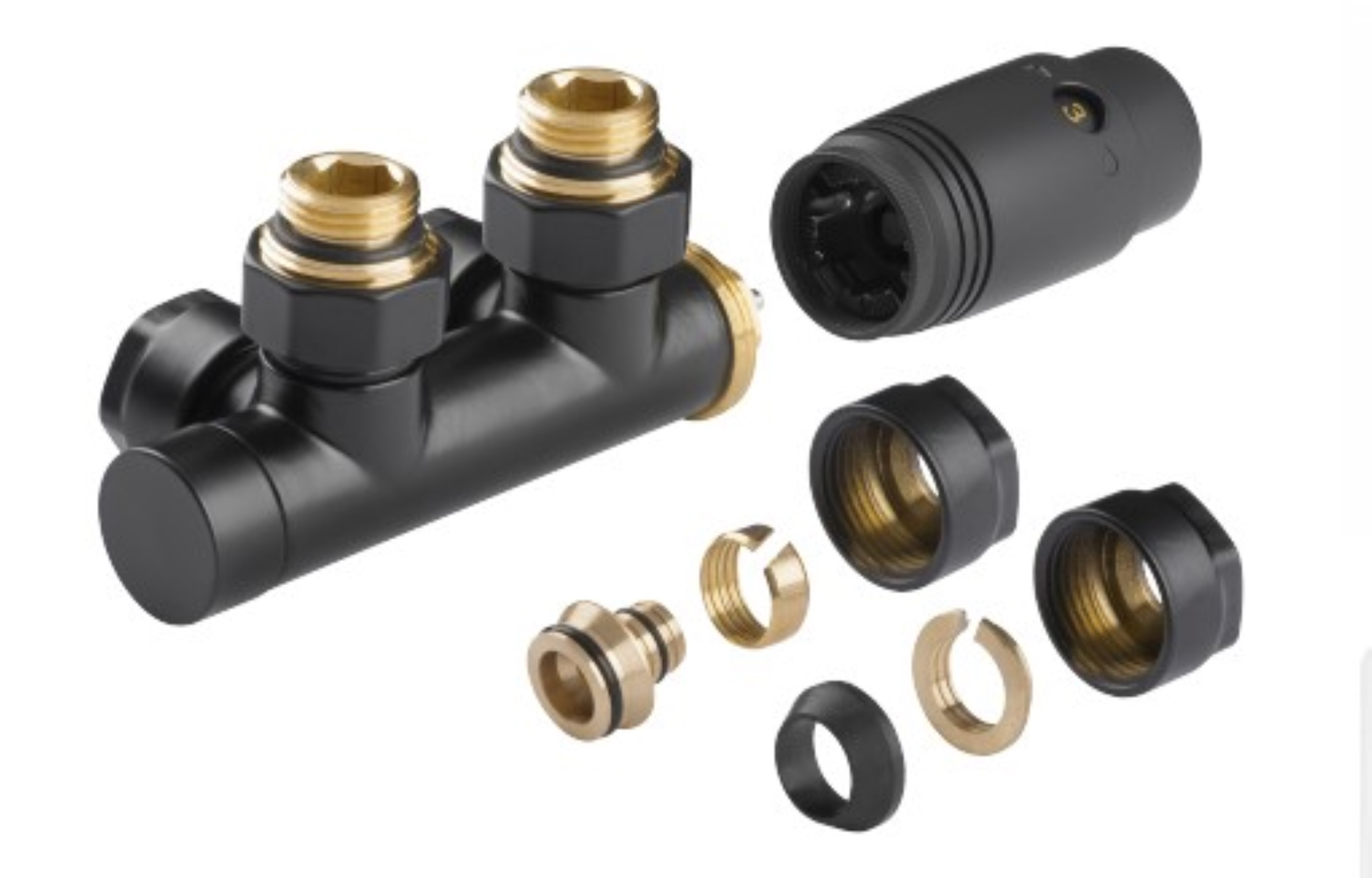 Invena PROV set termostatico nero CZ-91-015
