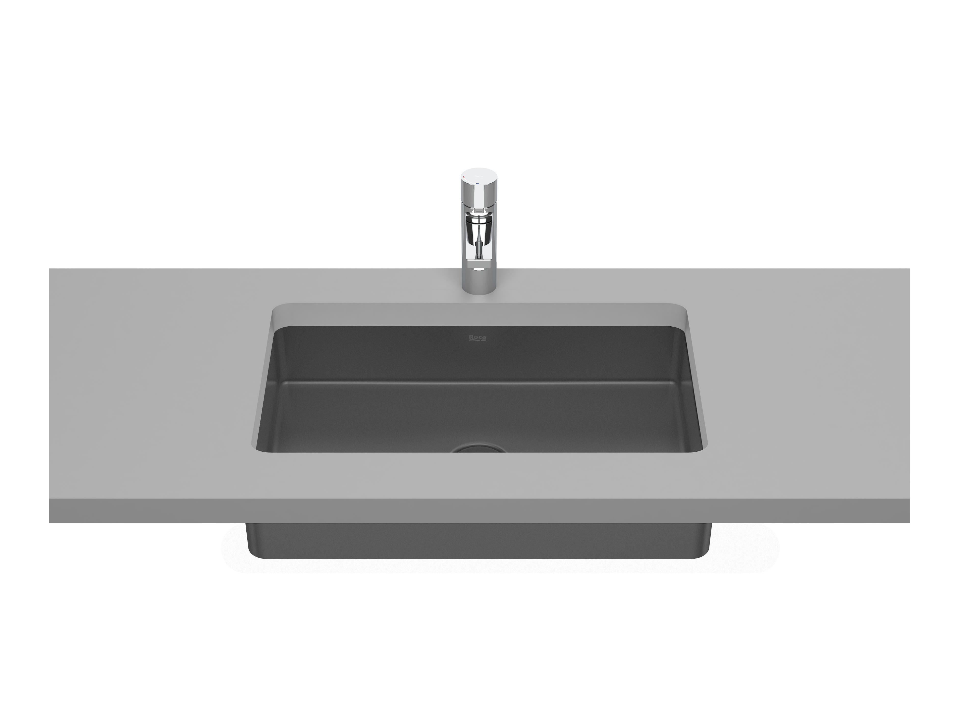 Roca Inspira lavabo 54x32 cm rettangolare sottopiano opaca A327535640