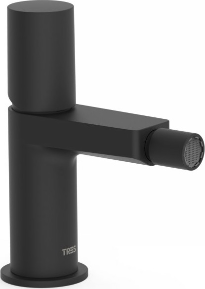 Tres Project rubinetto per bidet verticale nero 211.120.02.NM