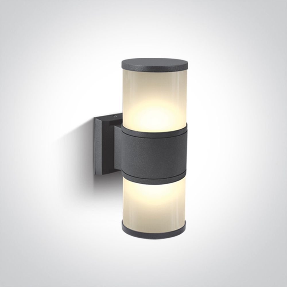 One Light lampada da parete per esterni 2x20 W antracite 67098/AN