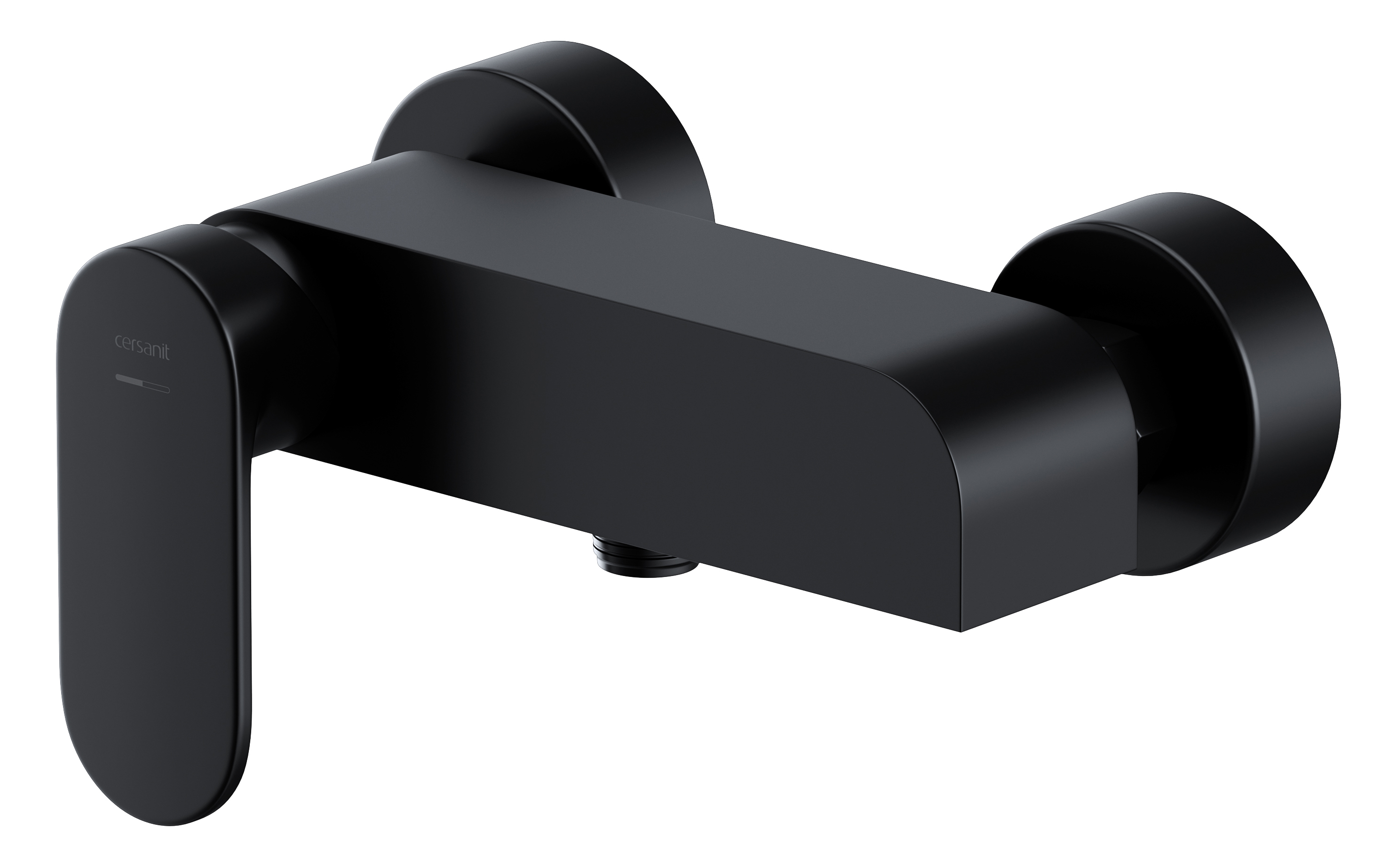Cersanit Crea rubinetto per doccia a parete nero S951-321
