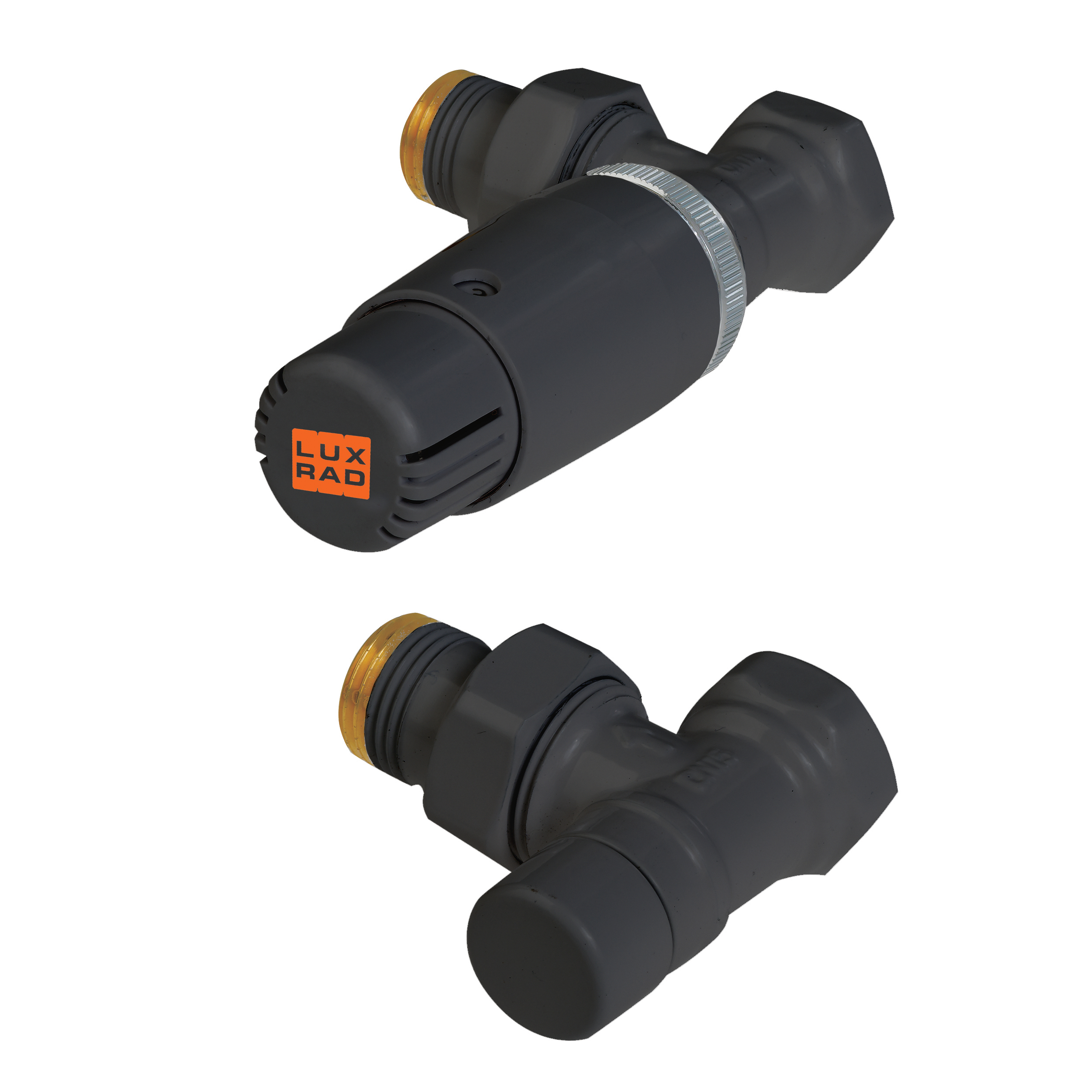 Luxrad valvola termostatica grafite KTS007