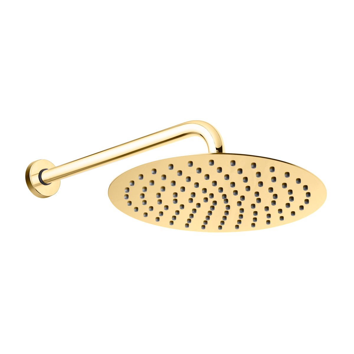 Set soffione doccia Oltens Vindel 37000800, braccio da parete Oltens Lagan 39400800