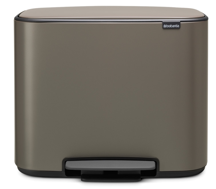 Brabantia Bo contenitore per rifiuti 34 l grigio 121203