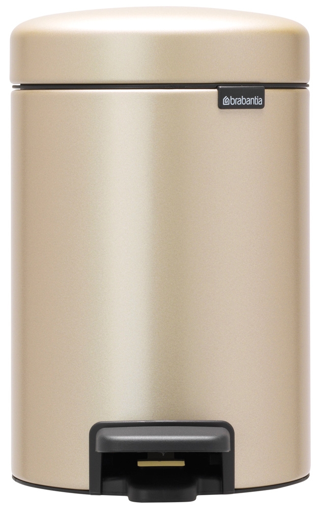Brabantia NewIcon secchio della spazzatura 3 l oro 304408