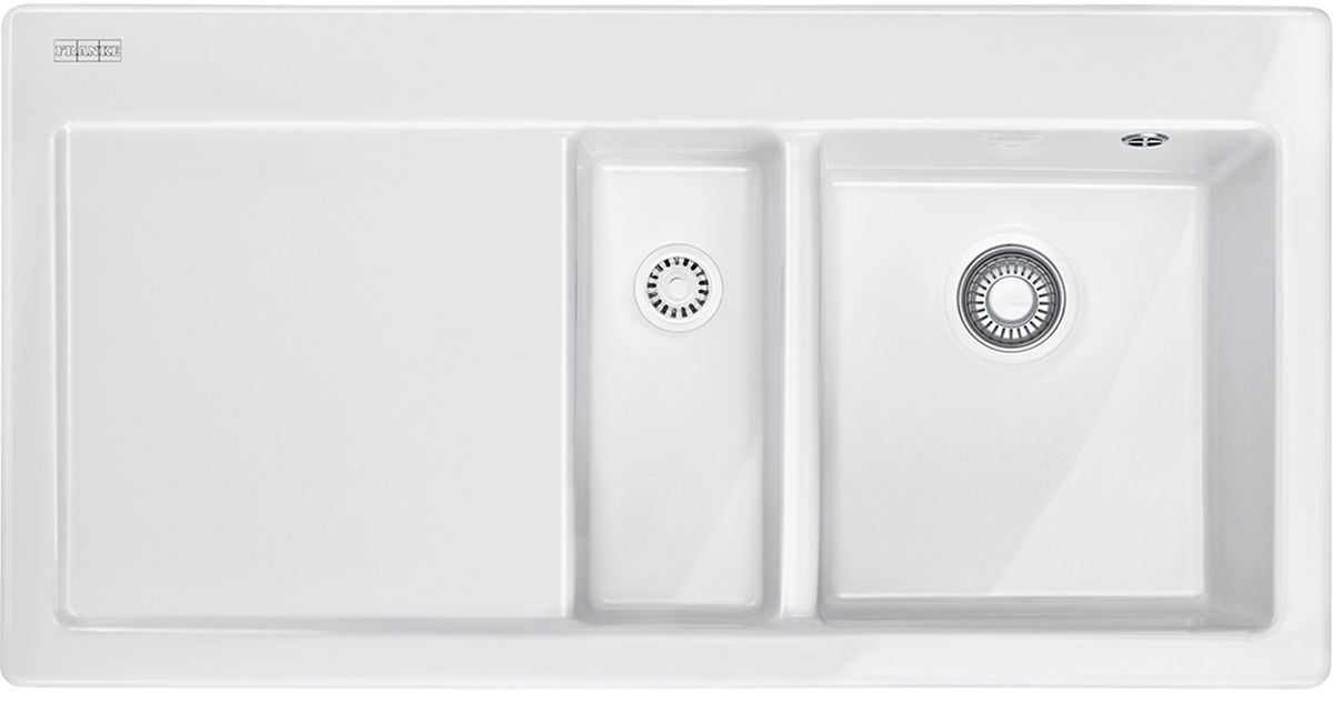 Franke Mythos lavello in ceramica 100x51 cm bianco 124.0379.860