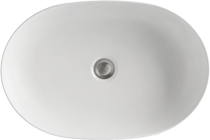 Kerasan Lavabo lavabo 60x40 cm ovale da appoggio 534389