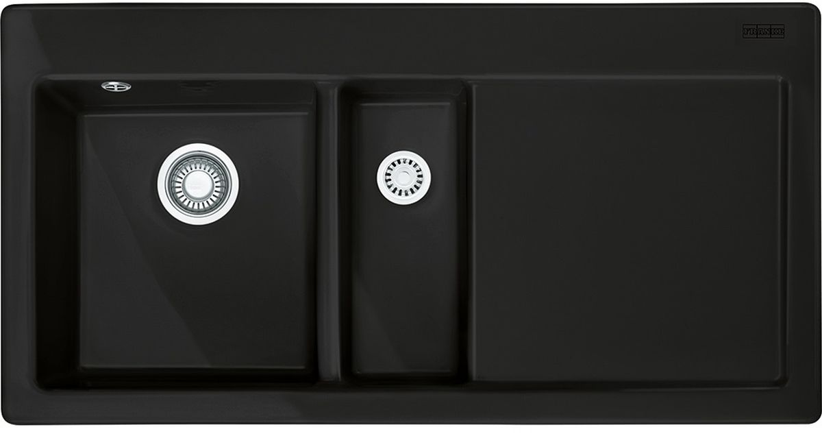 Franke Mythos lavello in ceramica 100x51 cm nero 124.0442.535