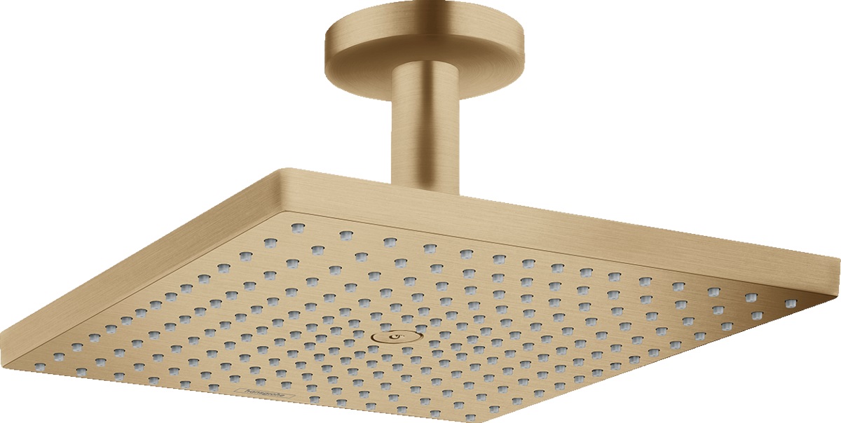 Hansgrohe Raindance soffione doccia con braccio 30x30 cm quadrata || 26250140